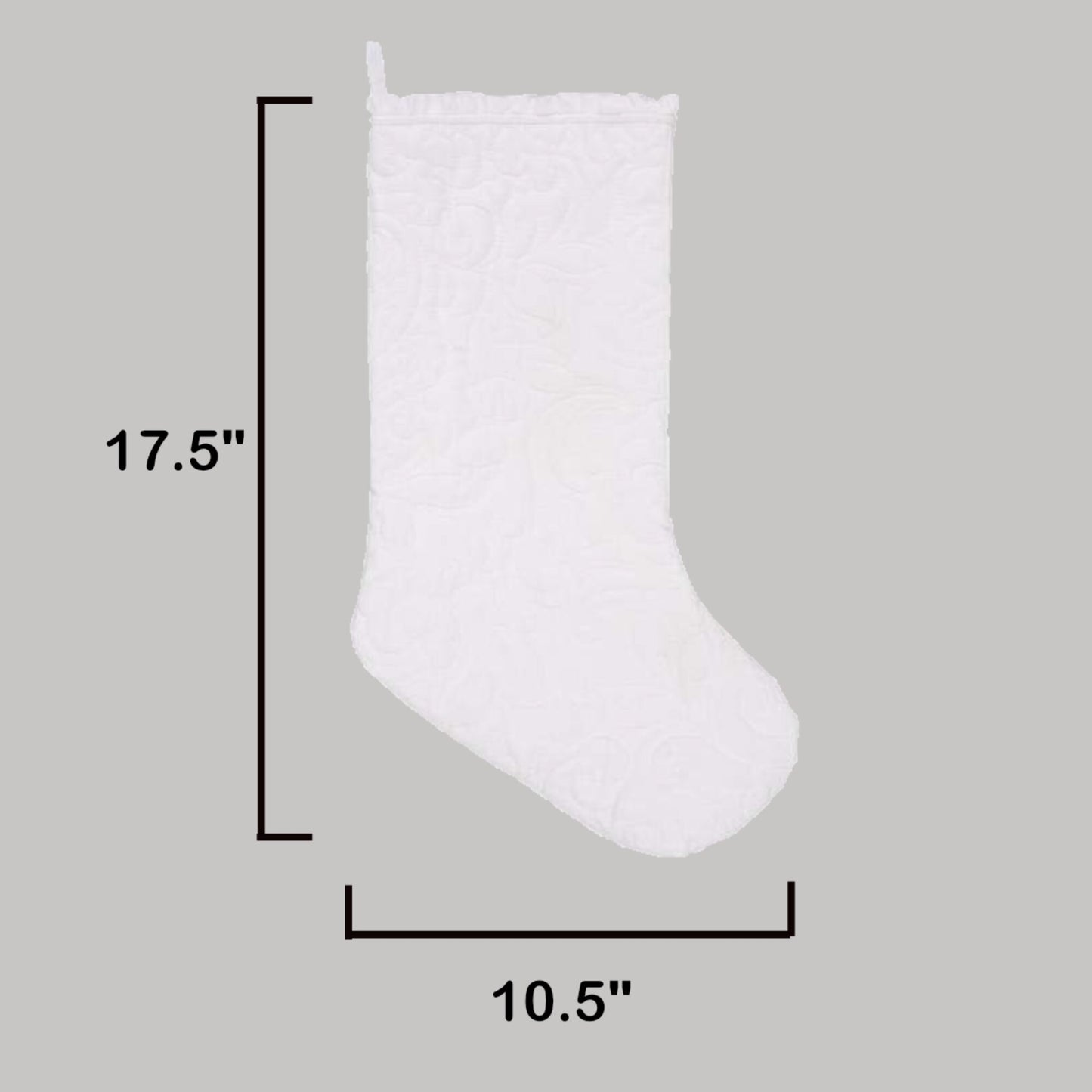 Mcm Retro Christmas Stocking Vintage Style Mid Century Modern Old Fashioned Ornaments